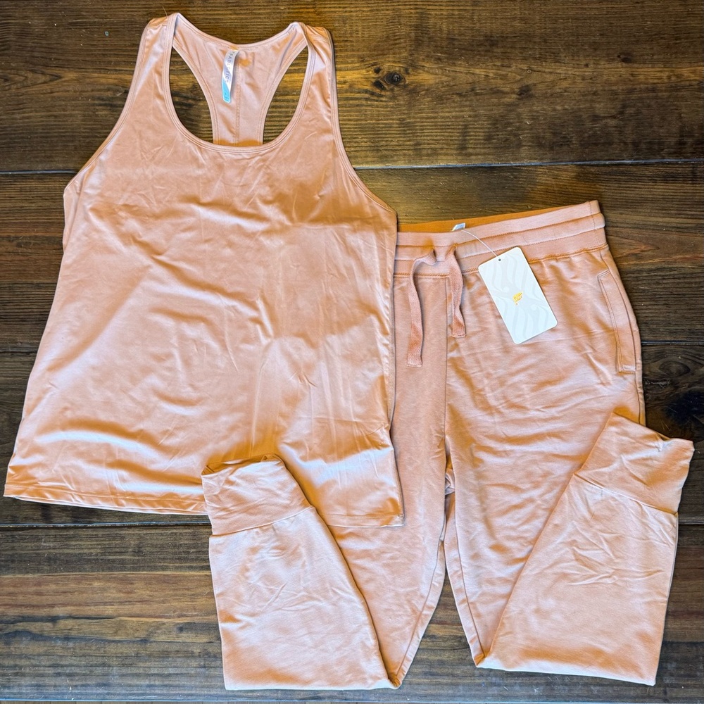 Fabletics Apricot Loungewear Set